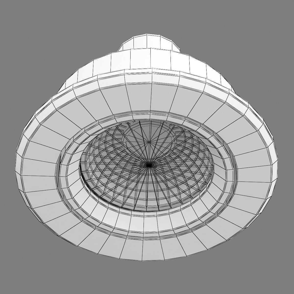 011008 Banale Weng Lightstar Recessed spotlight Free 3D model_3