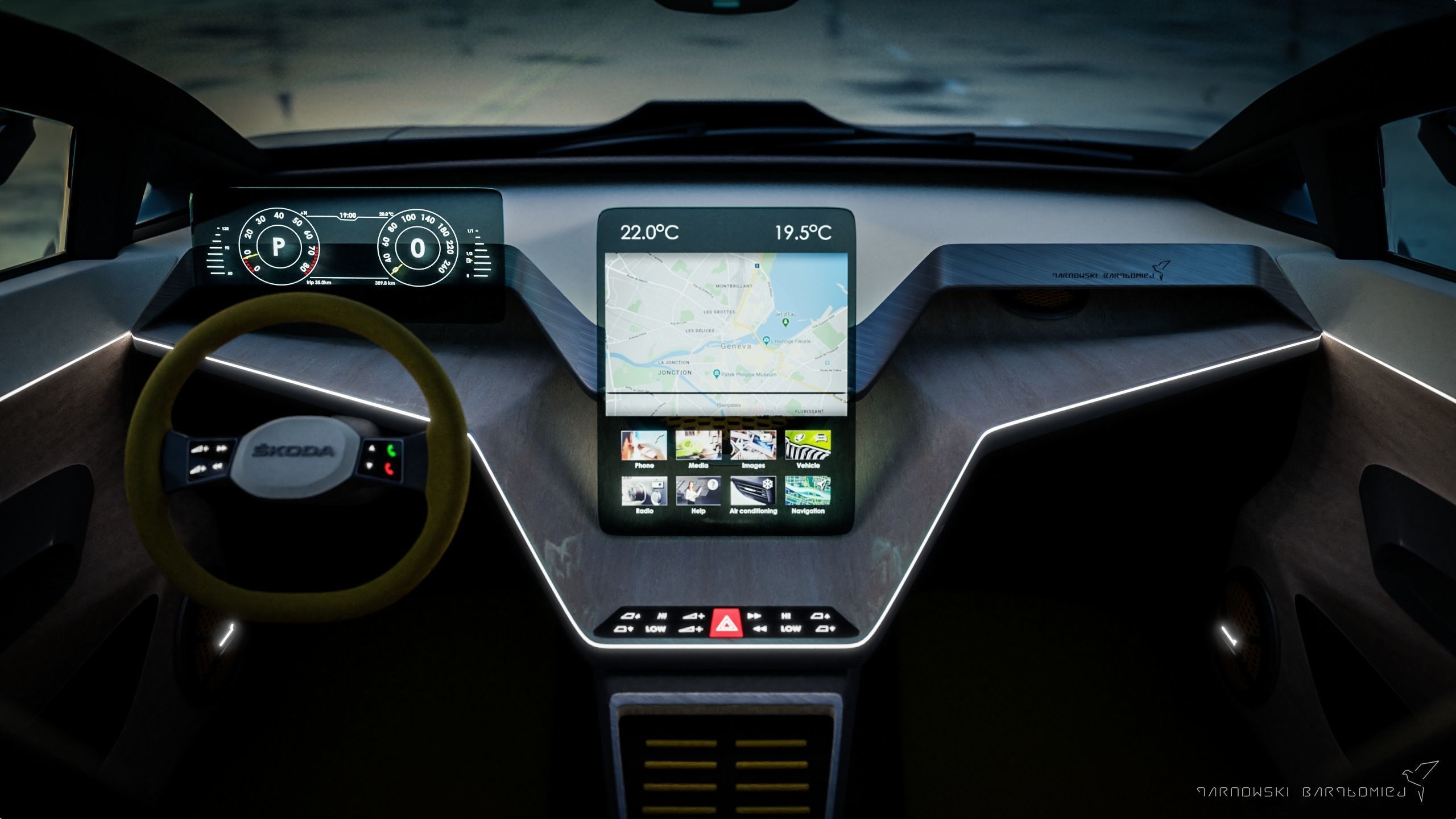 Skoda iVs Concept 3D model_11