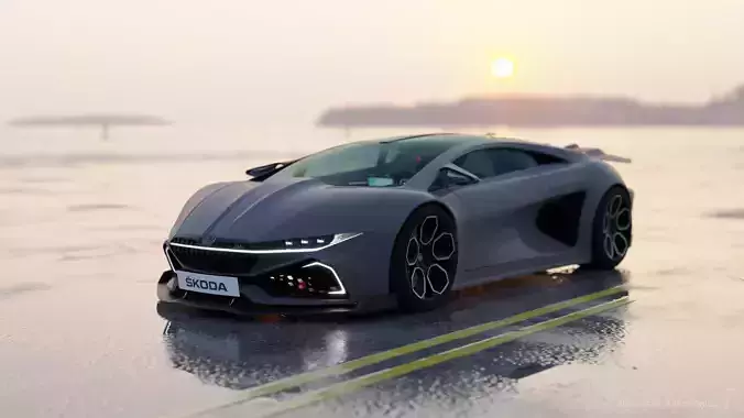 Skoda iVs Concept 3D model