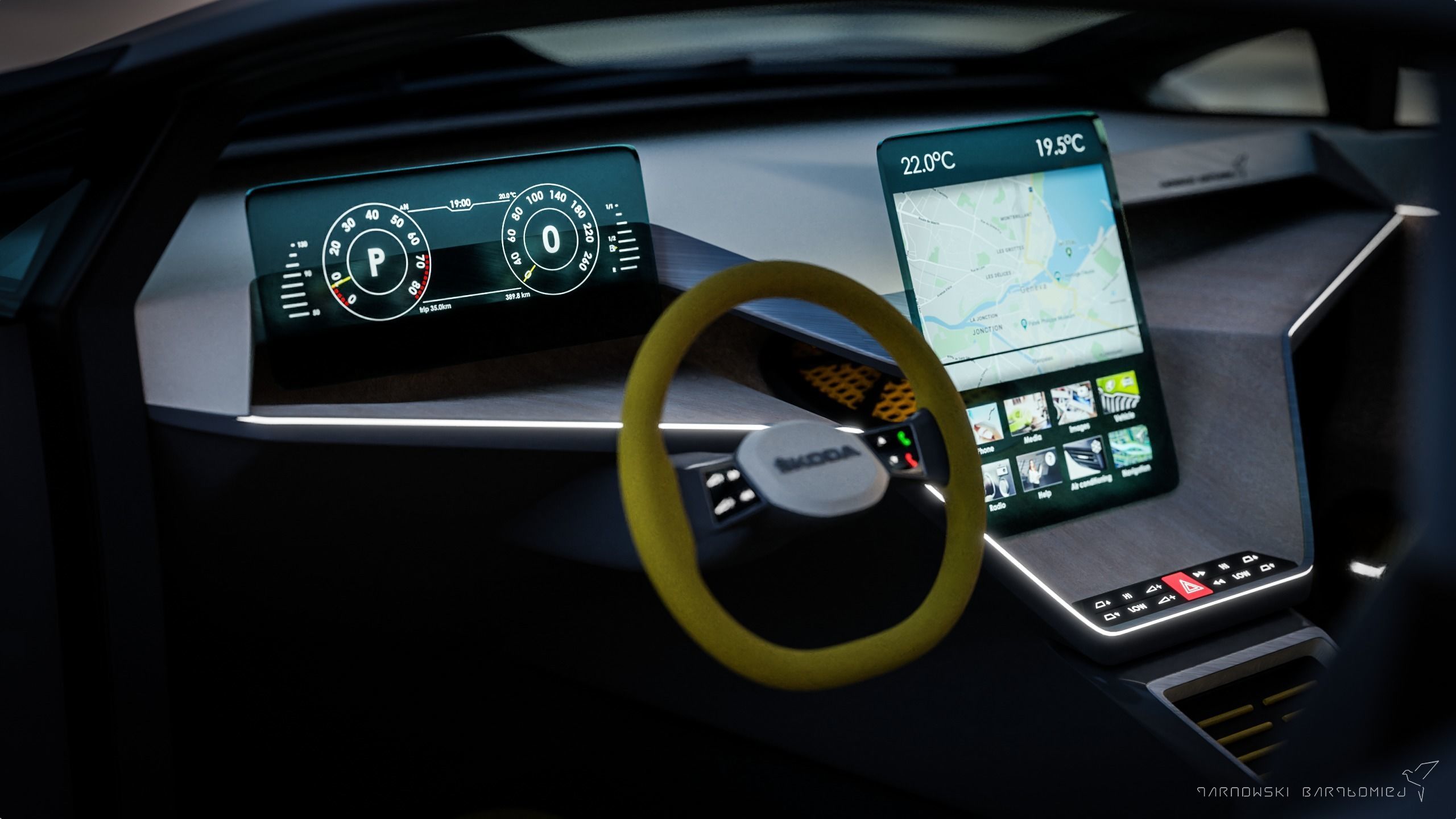 Skoda iVs Concept 3D model_9