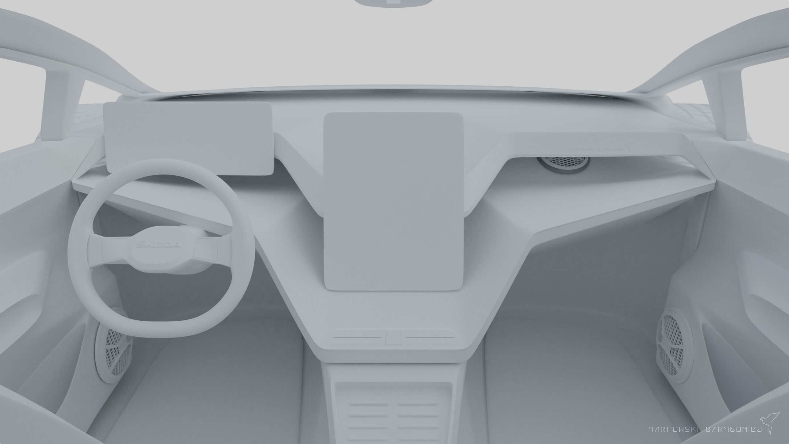 Skoda iVs Concept 3D model_19