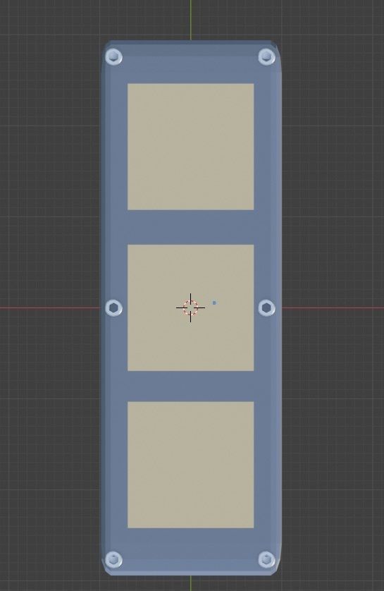 FOCUS 3 SQUARE LED 3D model_3