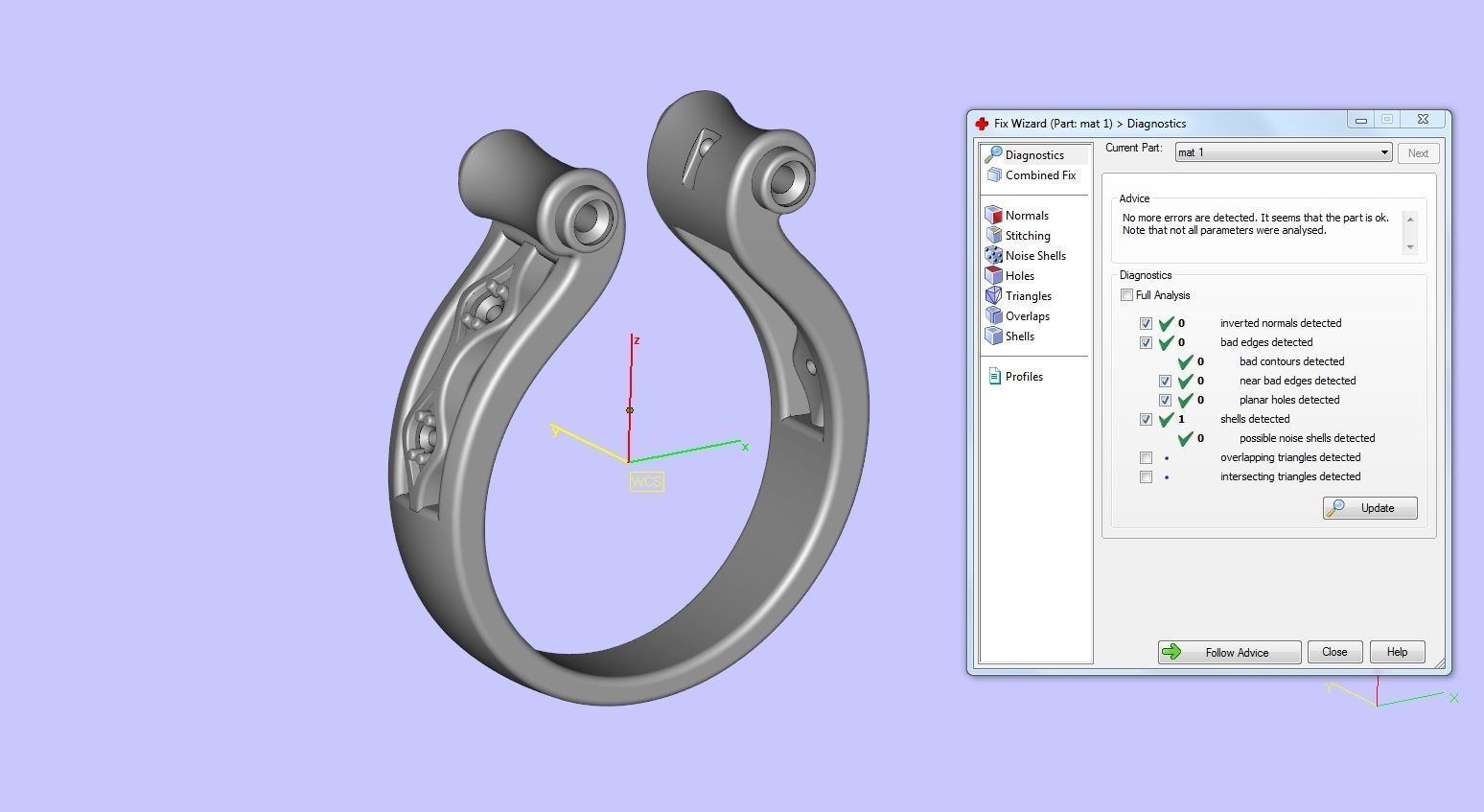 Engagement Luxury Ring With Diamonds 3D Print Model 3D print model_15