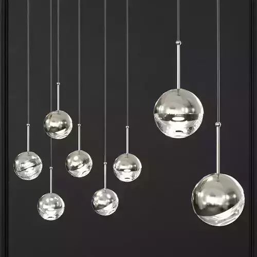 Seed Design Dora Single Pendant Nickel