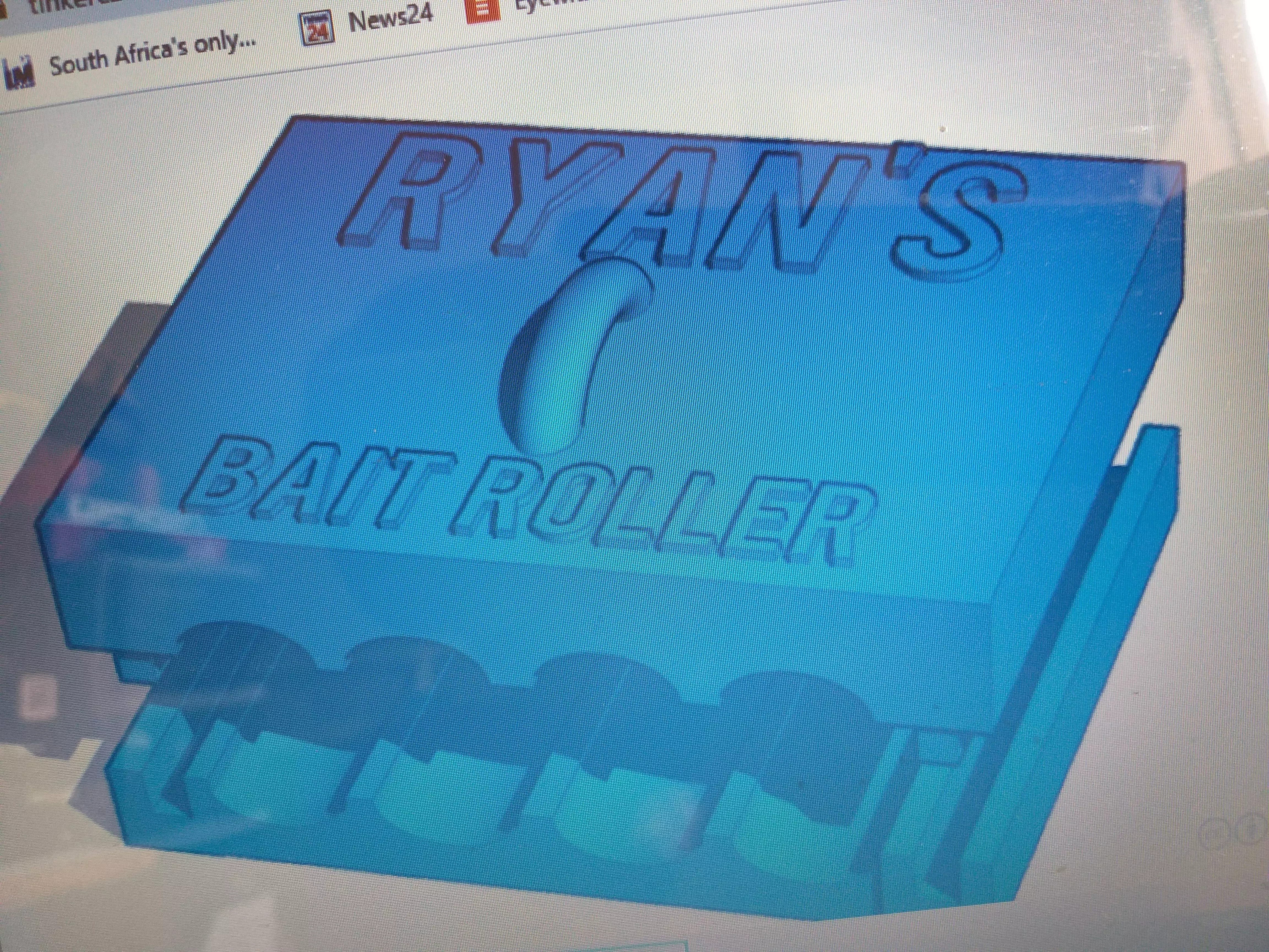 BAIT ROLLER Free 3D print model