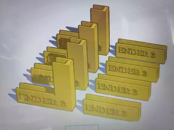  ENDER 3 3D PRINT BED CLIPS