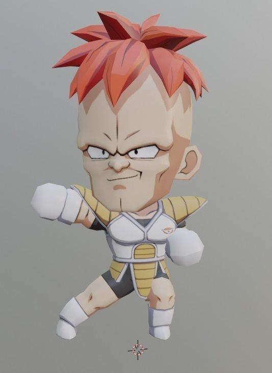Ginyu Force chibi 3D print model_9