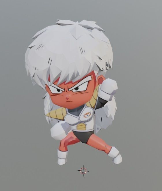 Ginyu Force chibi 3D print model_5