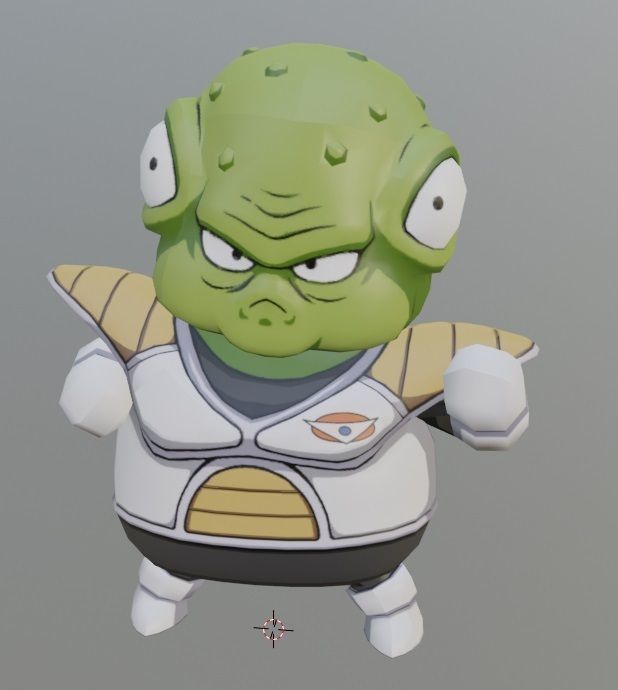 Ginyu Force chibi 3D print model_11