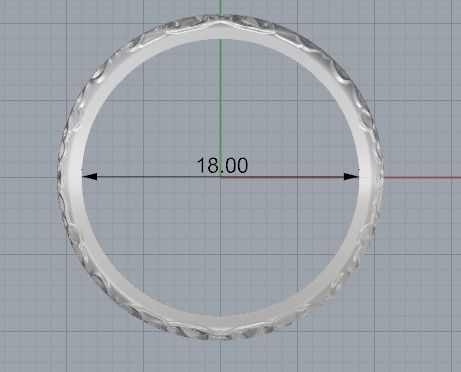 engagement ring 3D print model_8