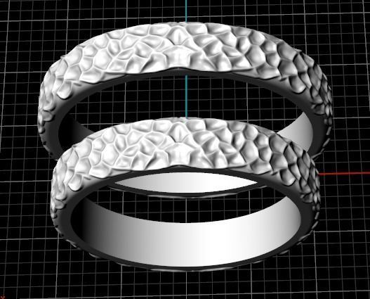 engagement ring 3D print model_12