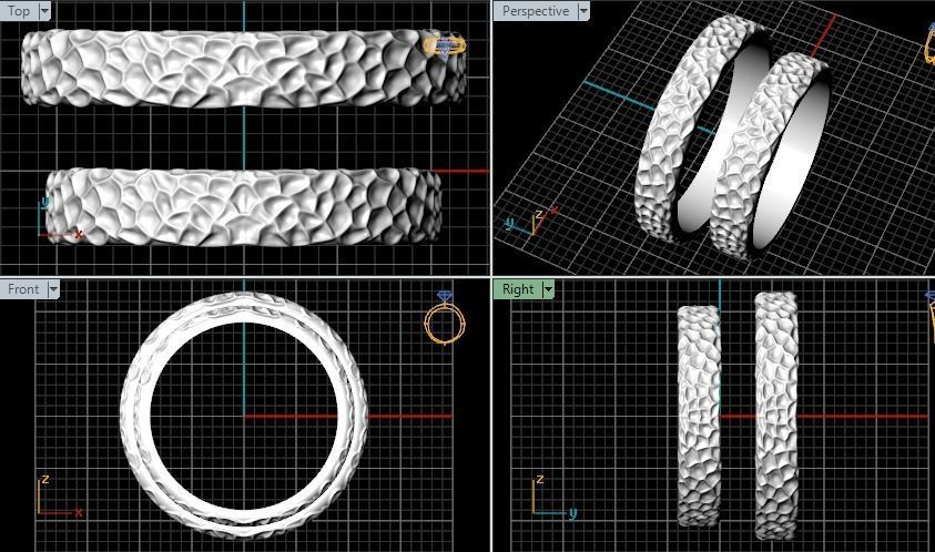 engagement ring 3D print model_15
