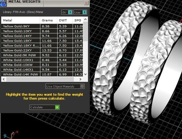 engagement ring 3D print model_4