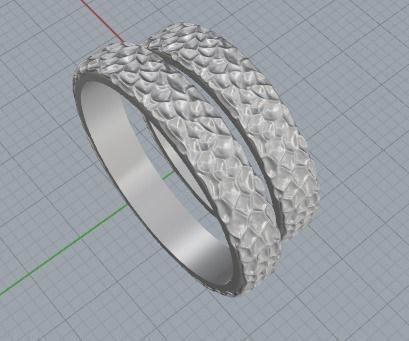 engagement ring 3D print model_19