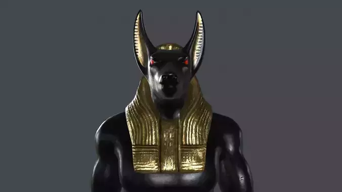 STUE-001 Anubis Statue