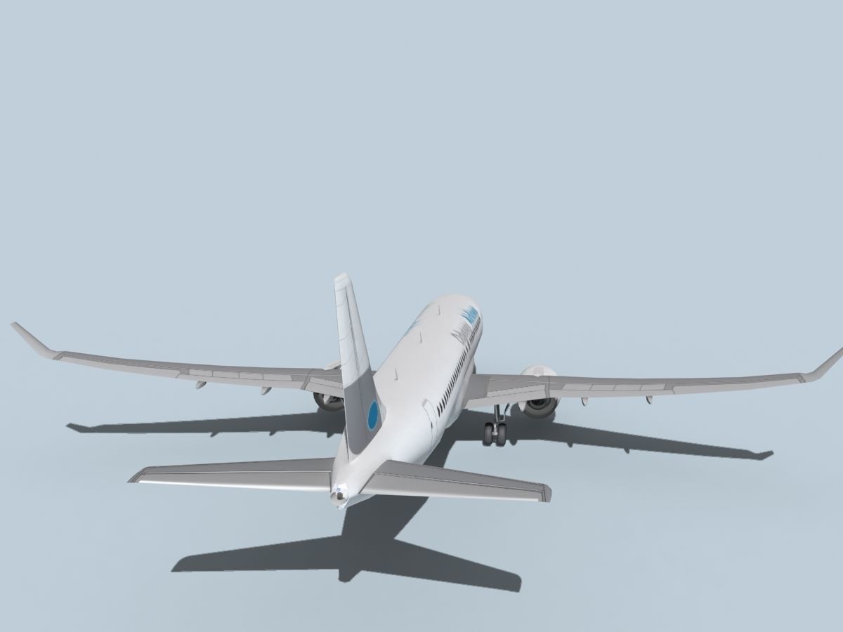 Bombardier CS100 Odyssey 3D model_6