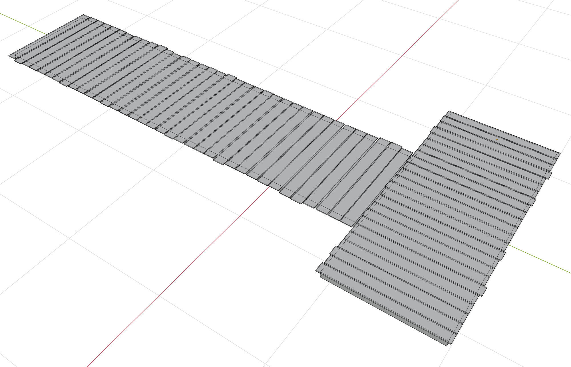 Swamp forest Low-poly 3D model_13