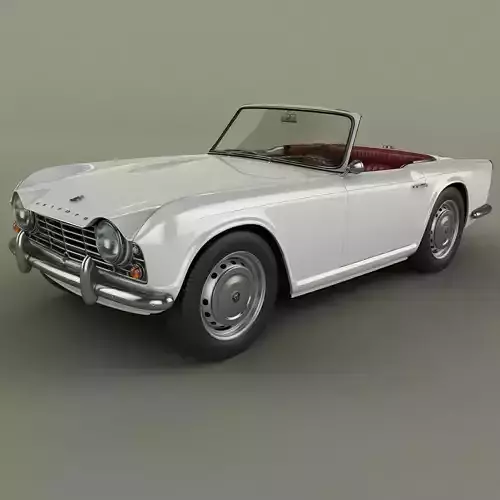 Triumph TR4 3D model