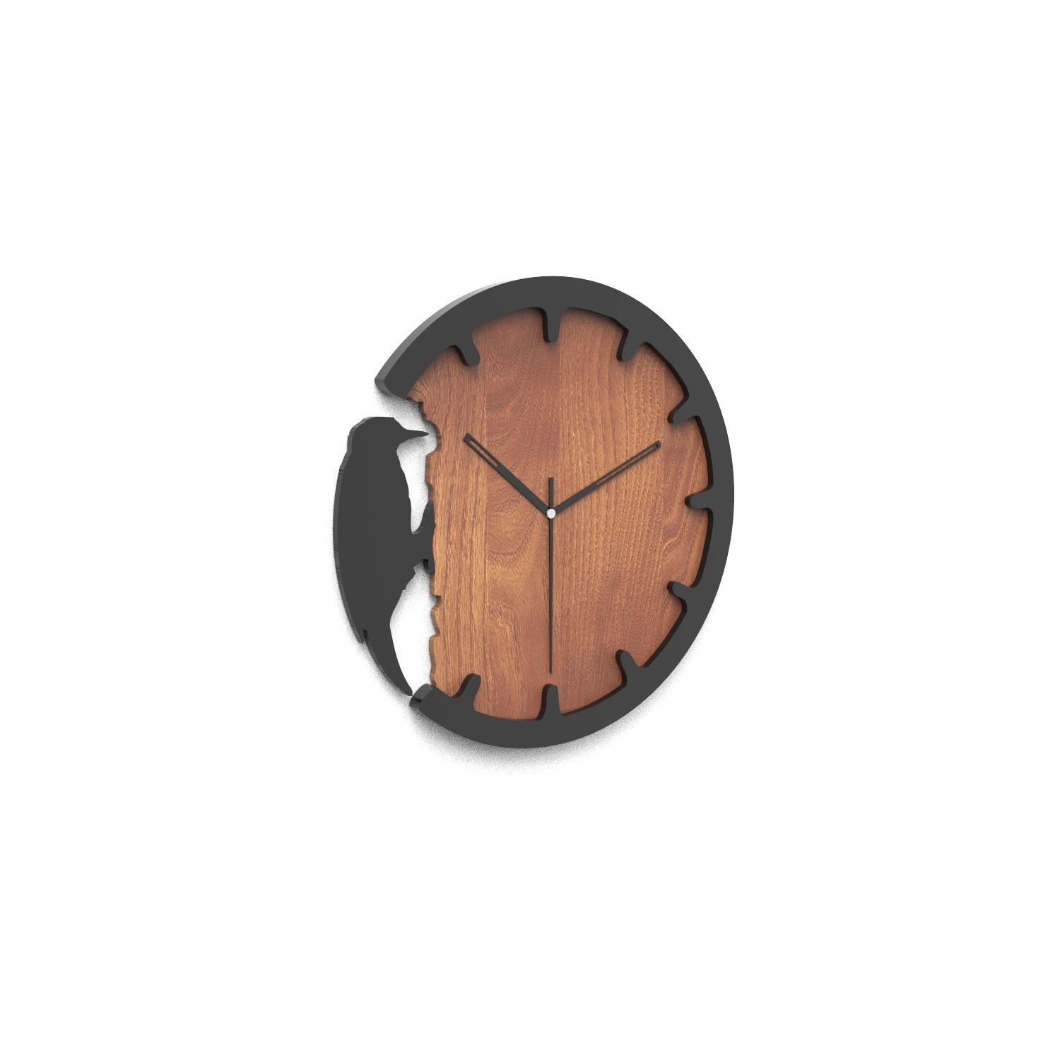 Wall Clock 3D model_5