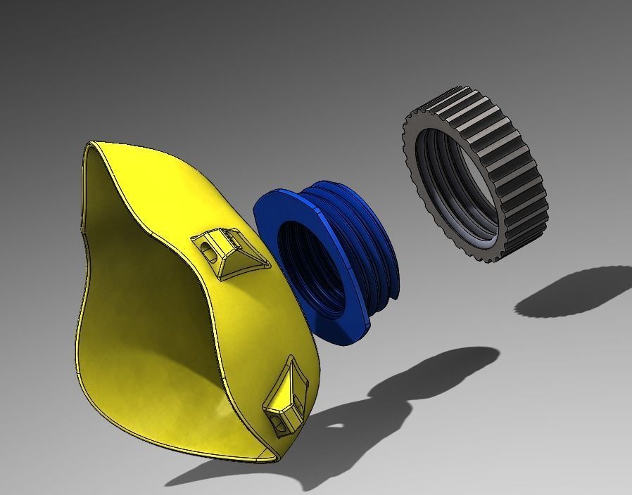 Face mask usable with comercial and improvised  filters  Free 3D print model_4