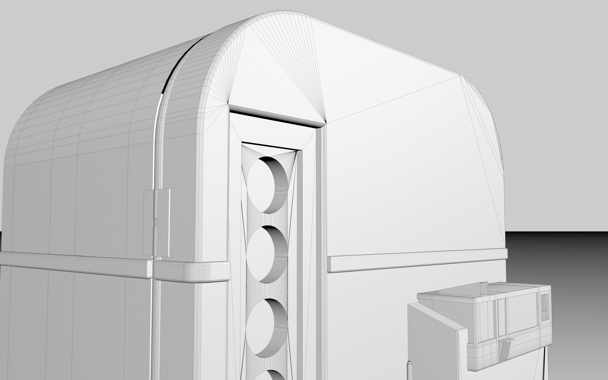 Coca Cola  Old Big   Vending Machine  design Low-poly 3D model_19