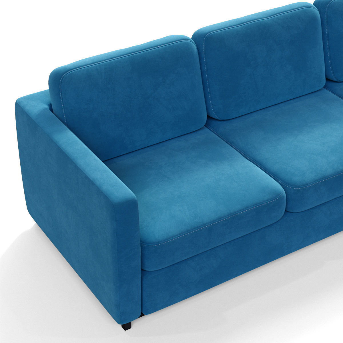 Stylish Seat three 3D model_2