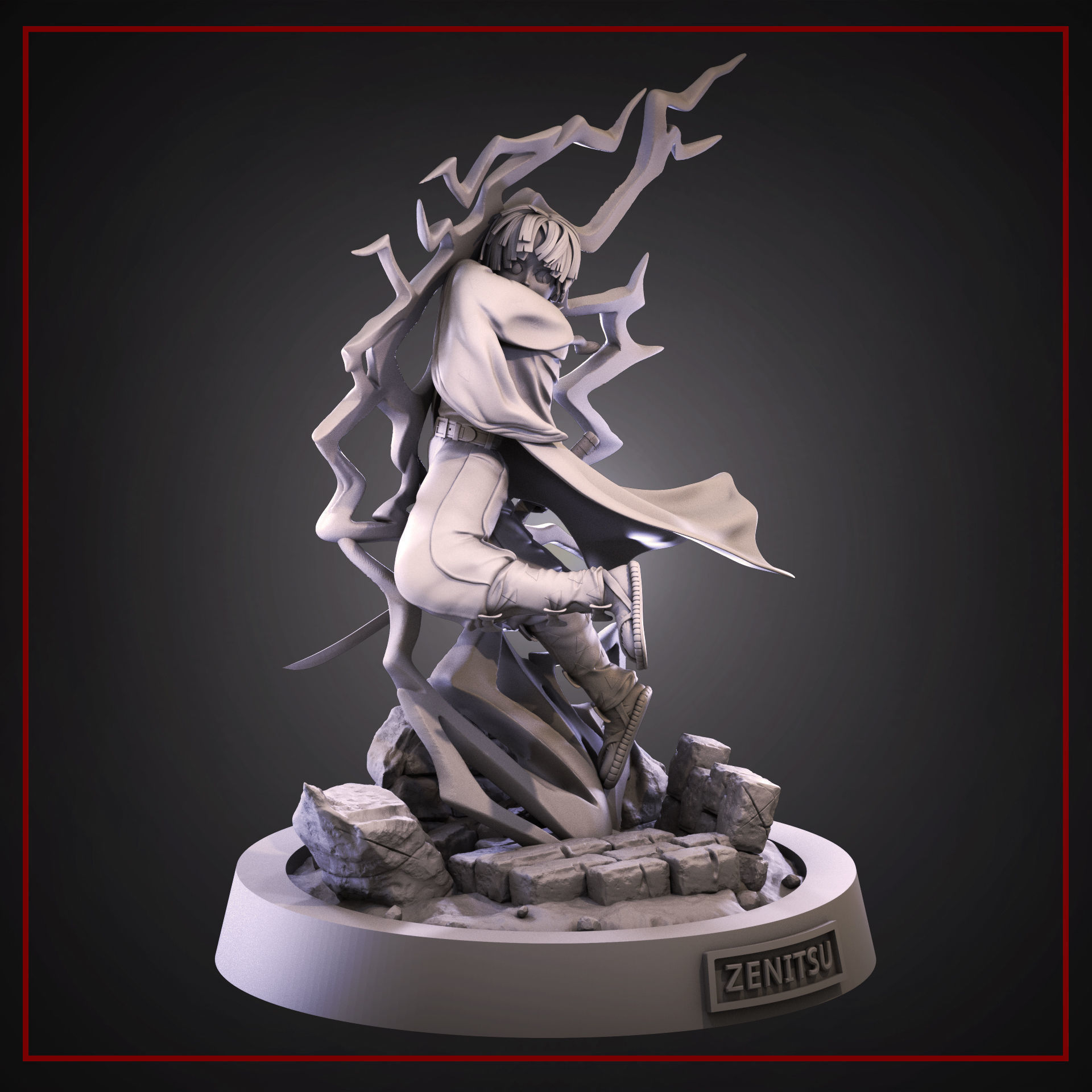 Zanitsu Agatsuma 3D print model_4