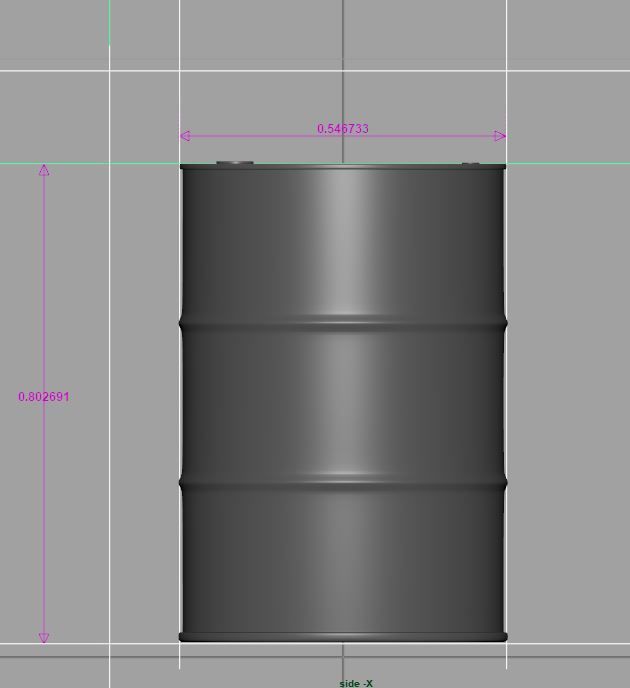 208 Oil Barrel 3D model_10