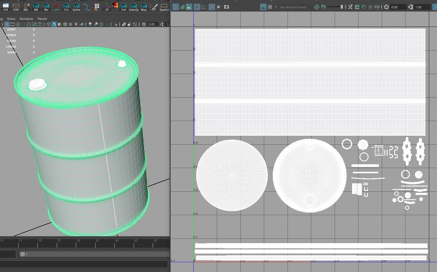 208 Oil Barrel 3D model_9