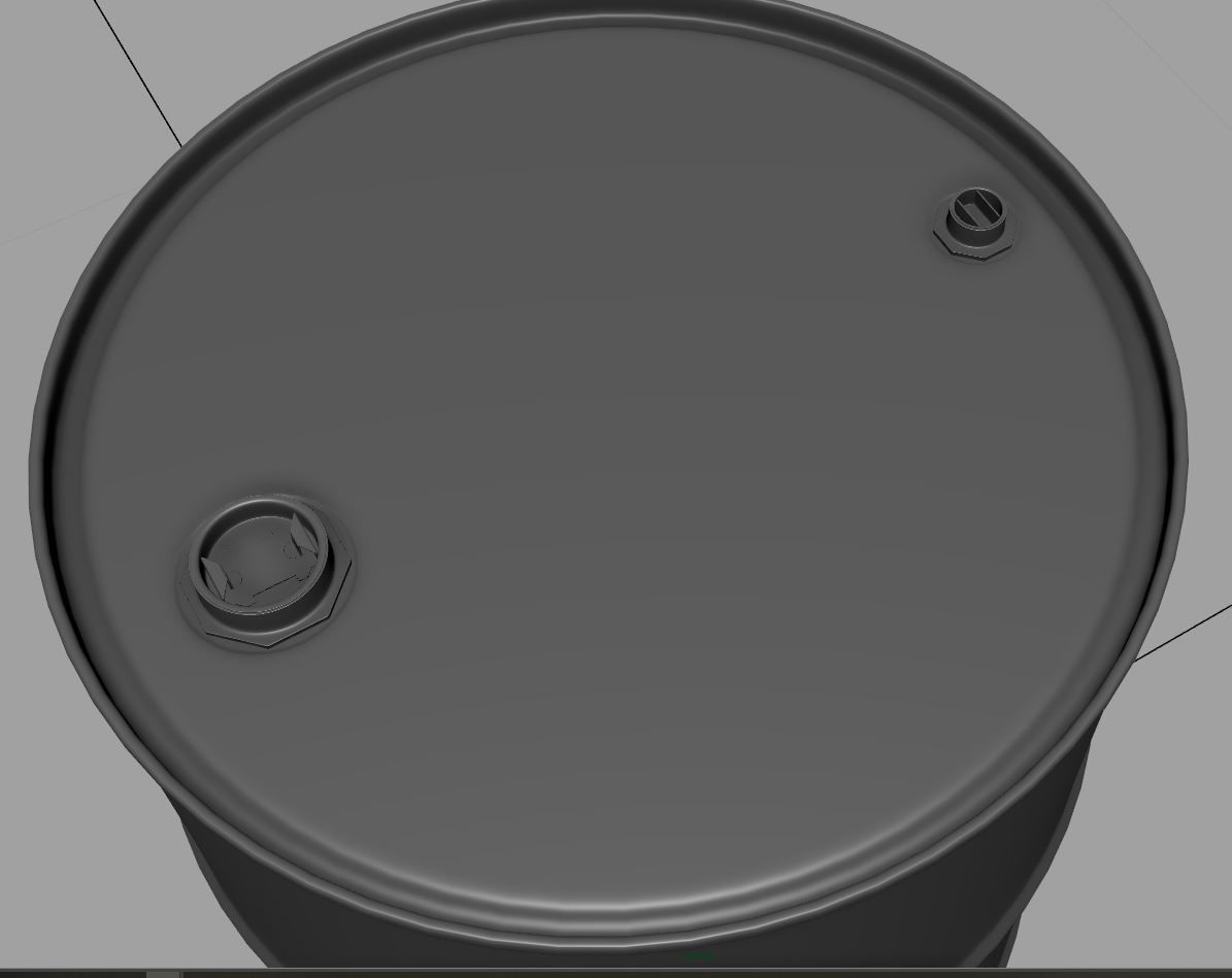 208 Oil Barrel 3D model_12