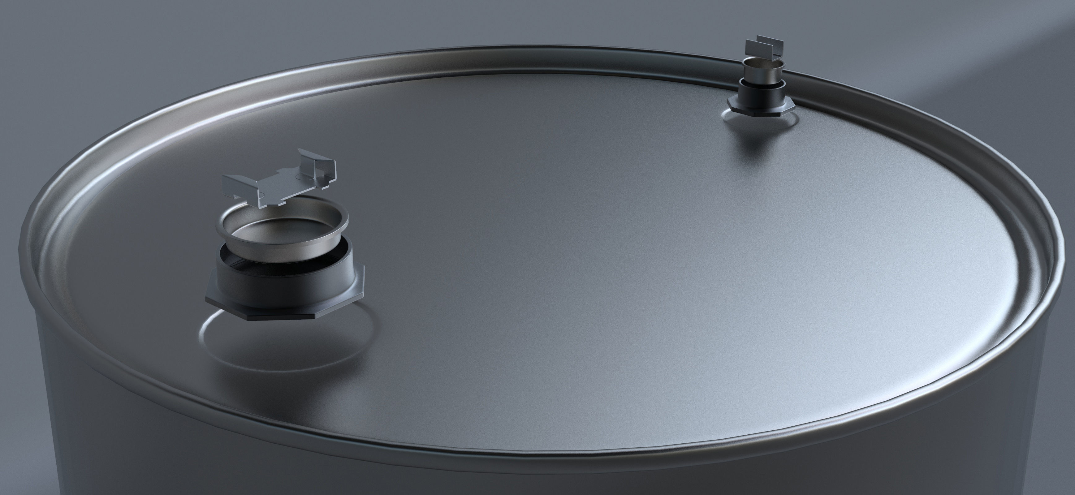 208 Oil Barrel 3D model_1