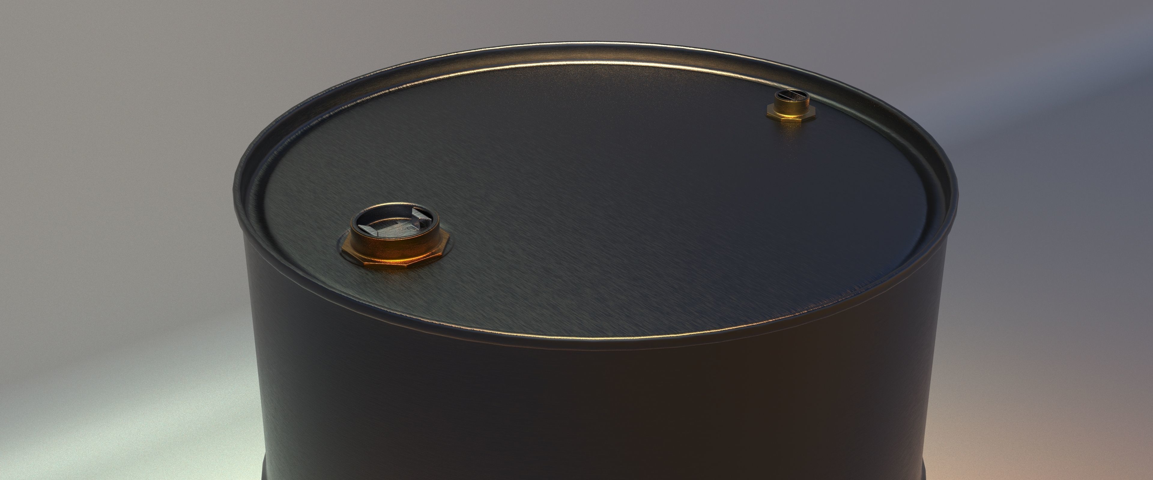 208 Oil Barrel 3D model_2