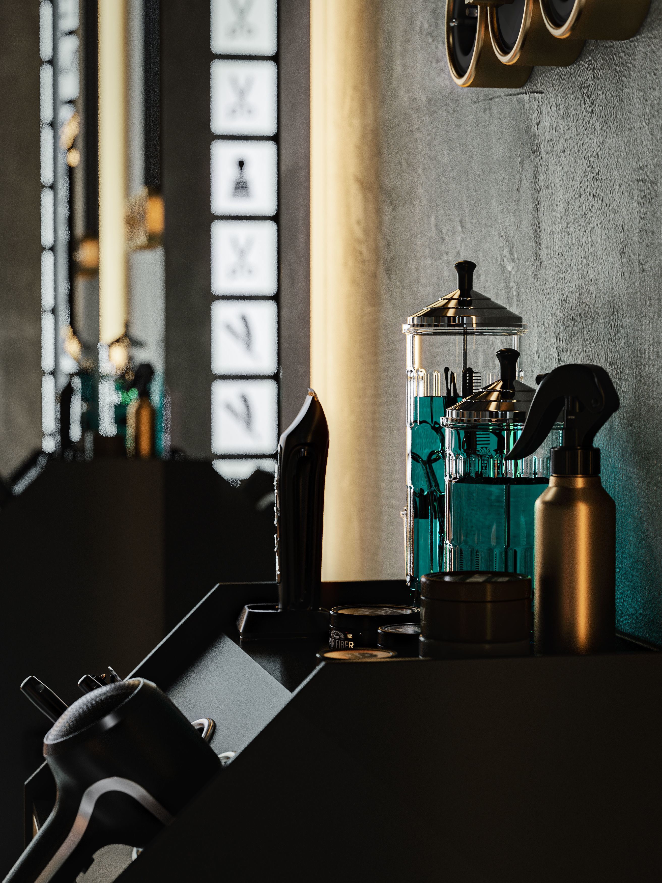 BARBER SHOP 1 3D model_4