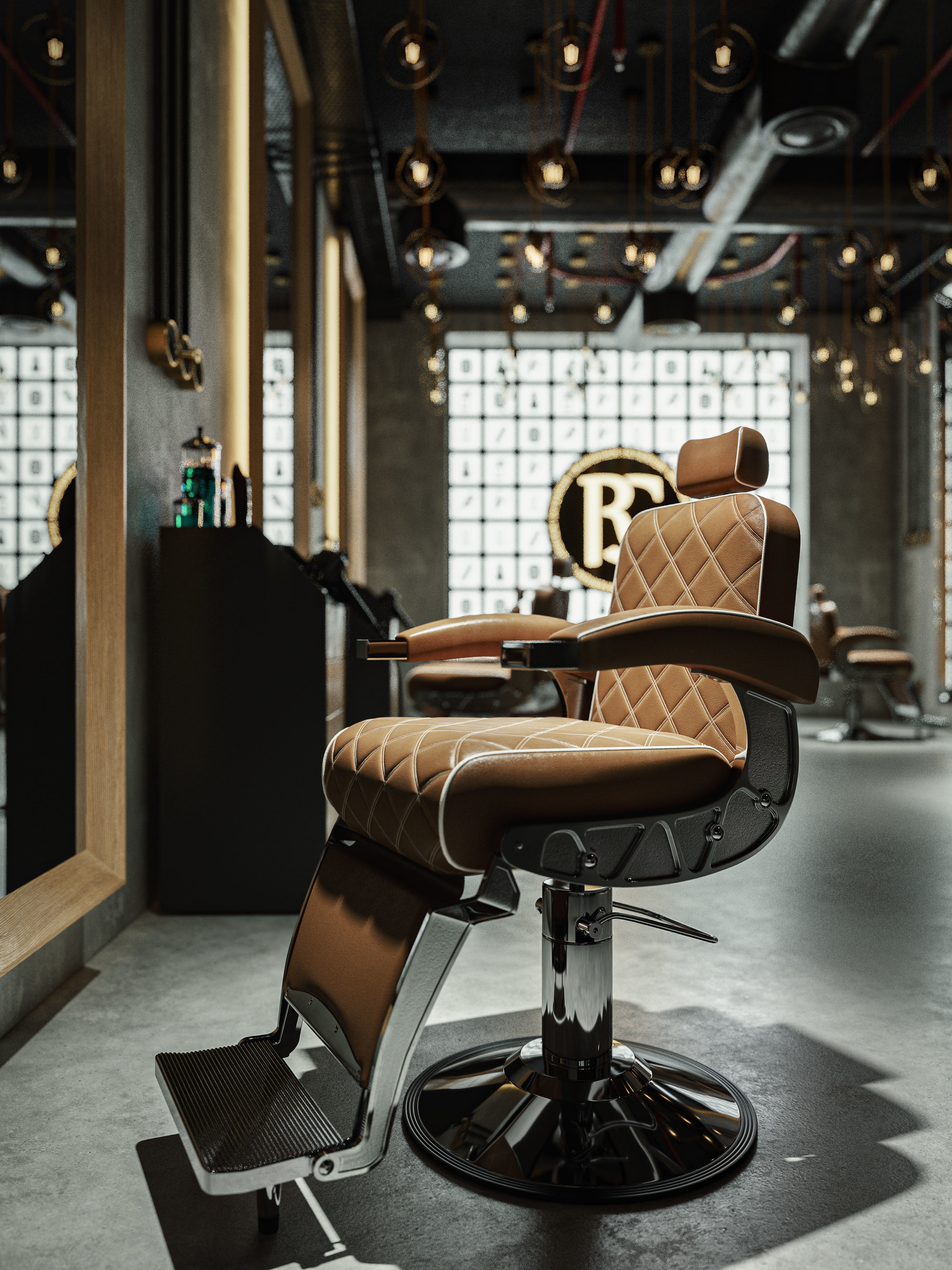 BARBER SHOP 1 3D model_5