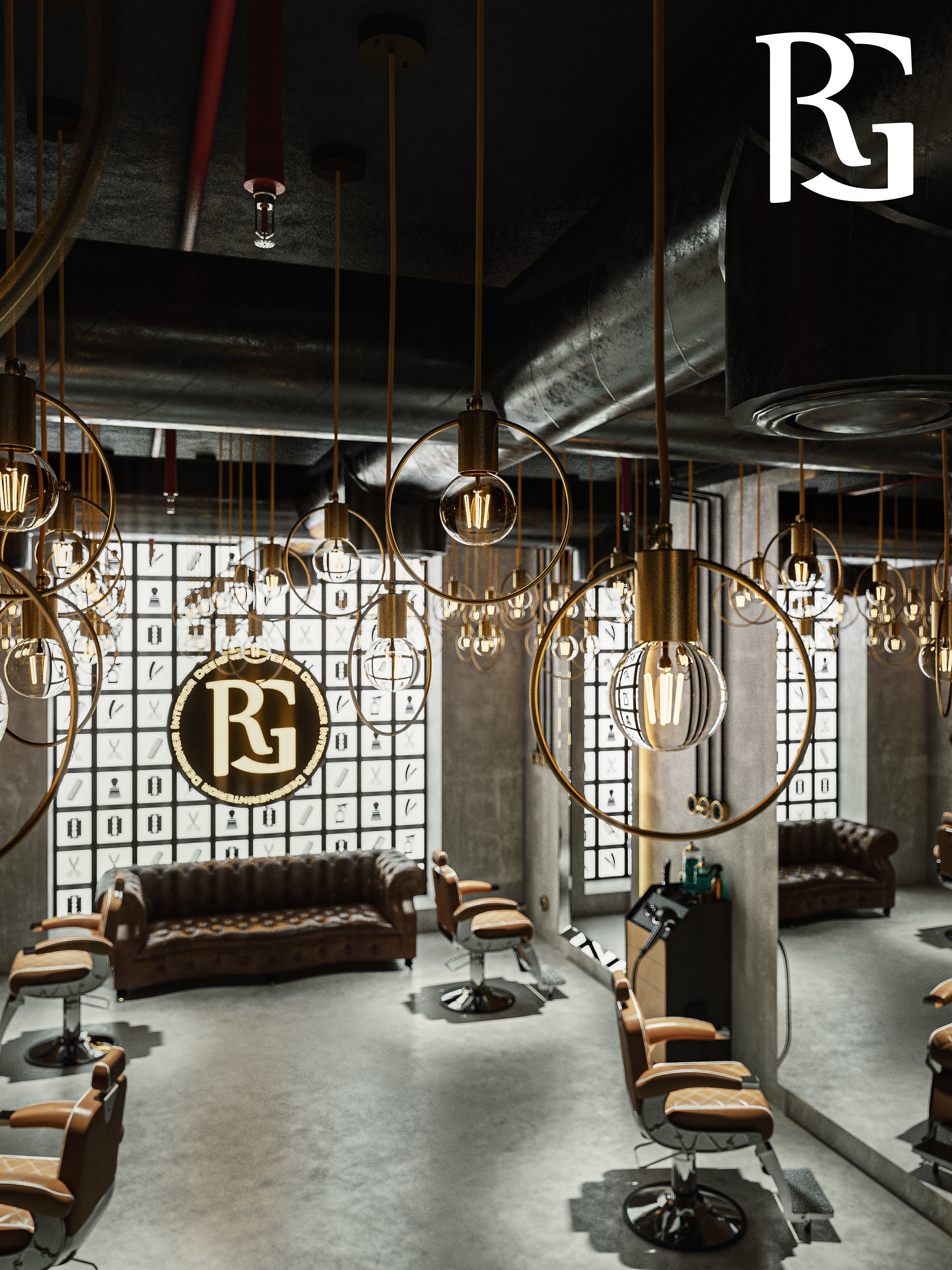 BARBER SHOP 1 3D model_8