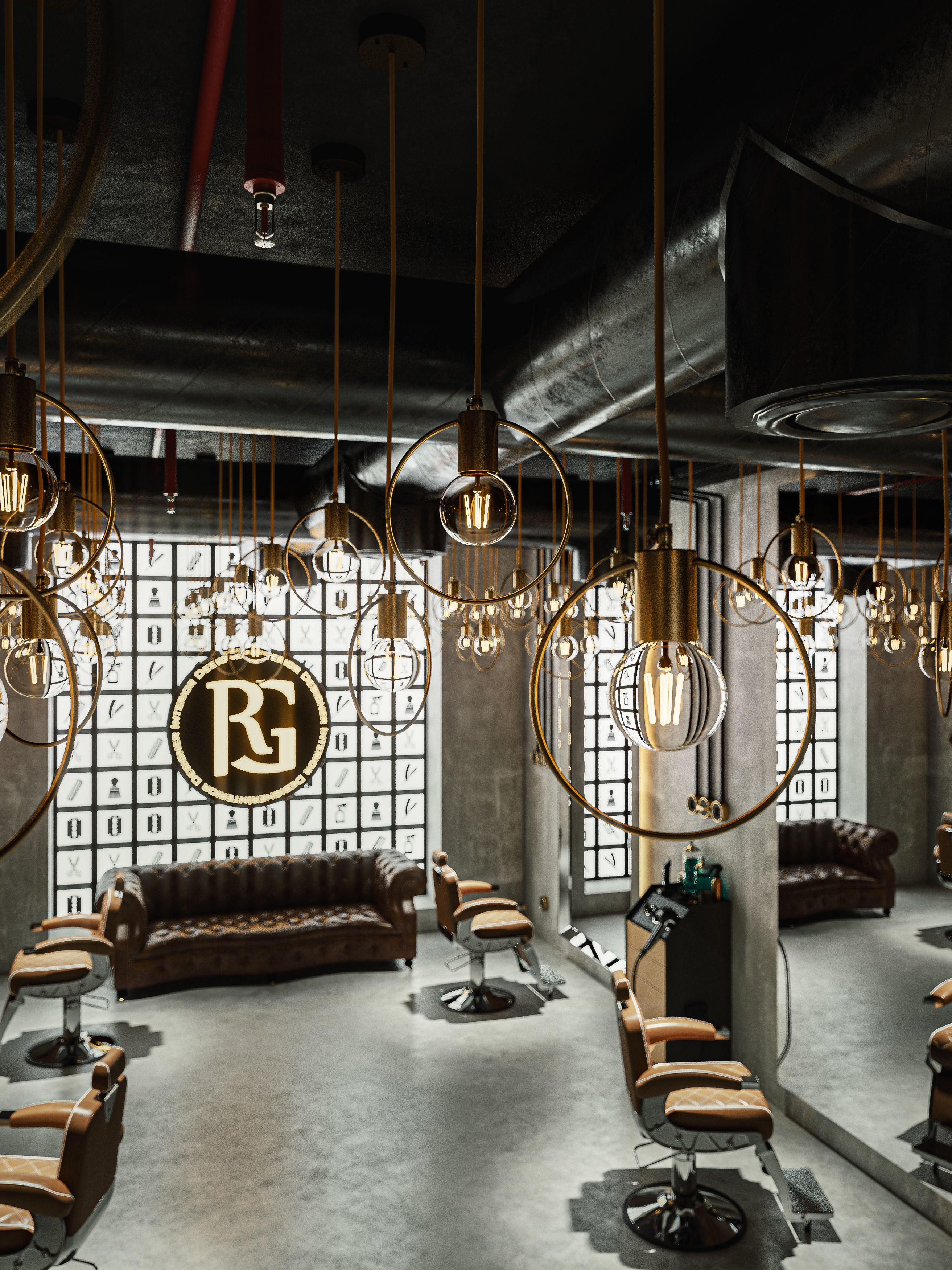 BARBER SHOP 1 3D model_7