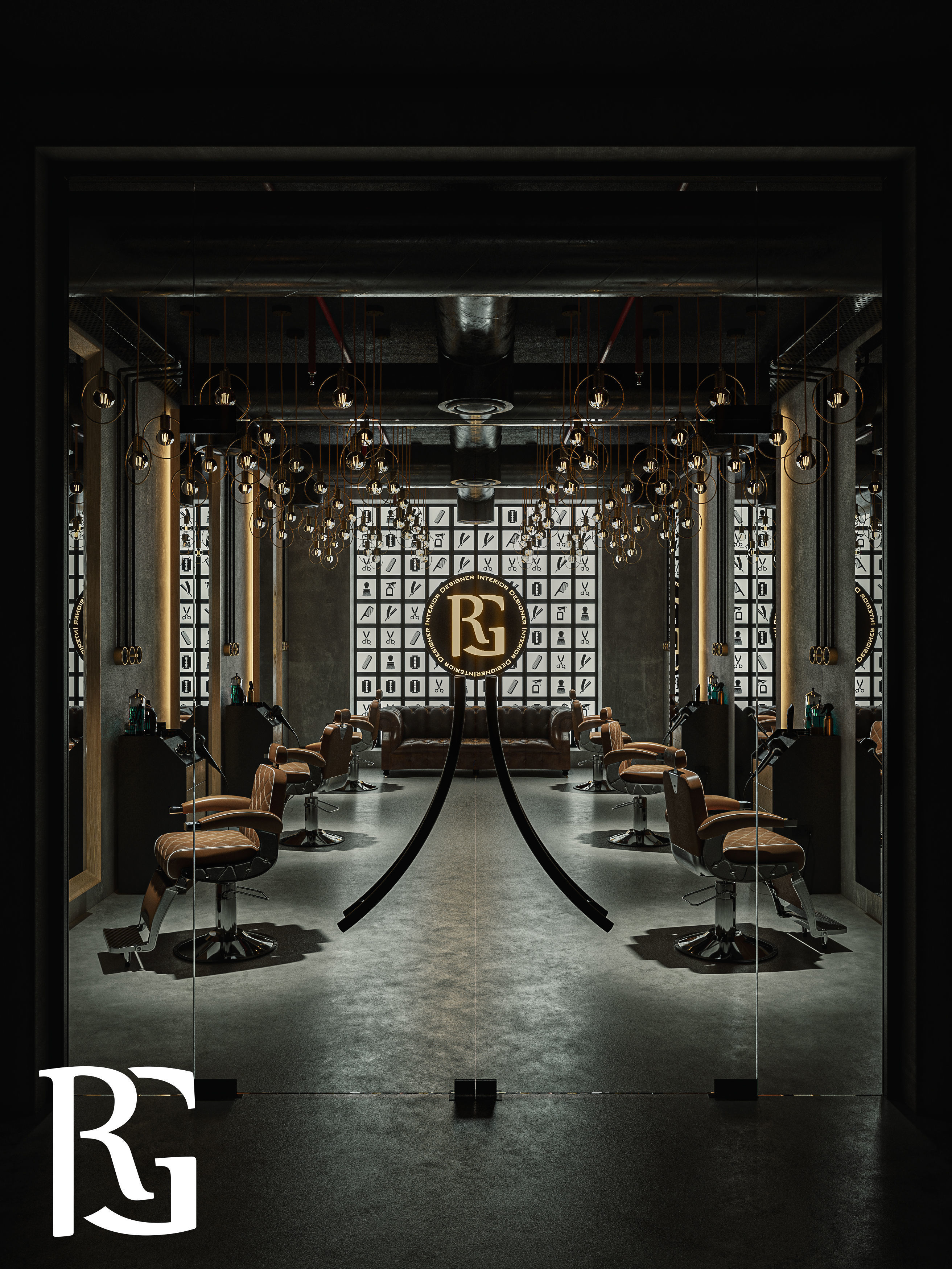 BARBER SHOP 1 3D model_3