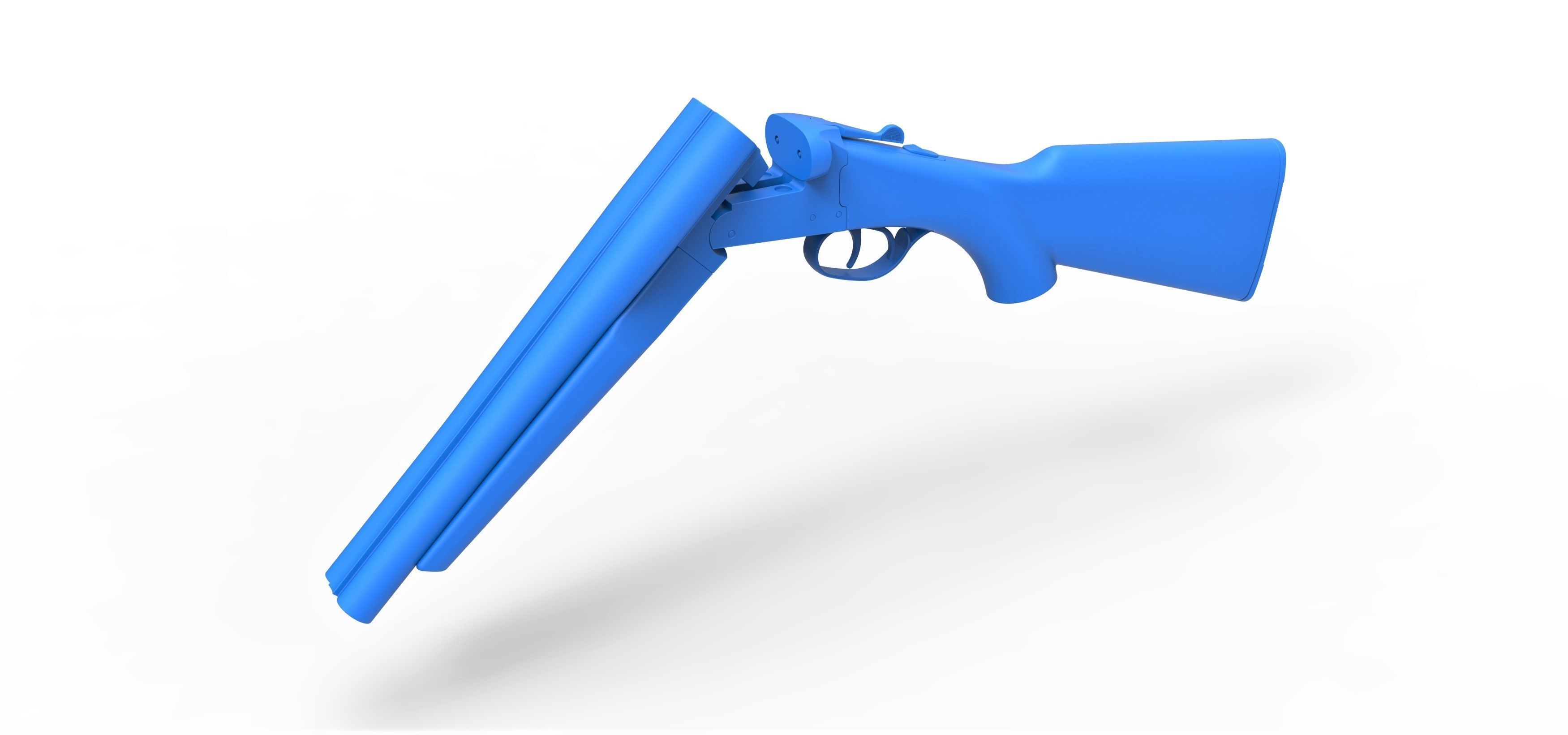 Double Barreled Shotgun Boomstick from The Evil Dead 3D model_20