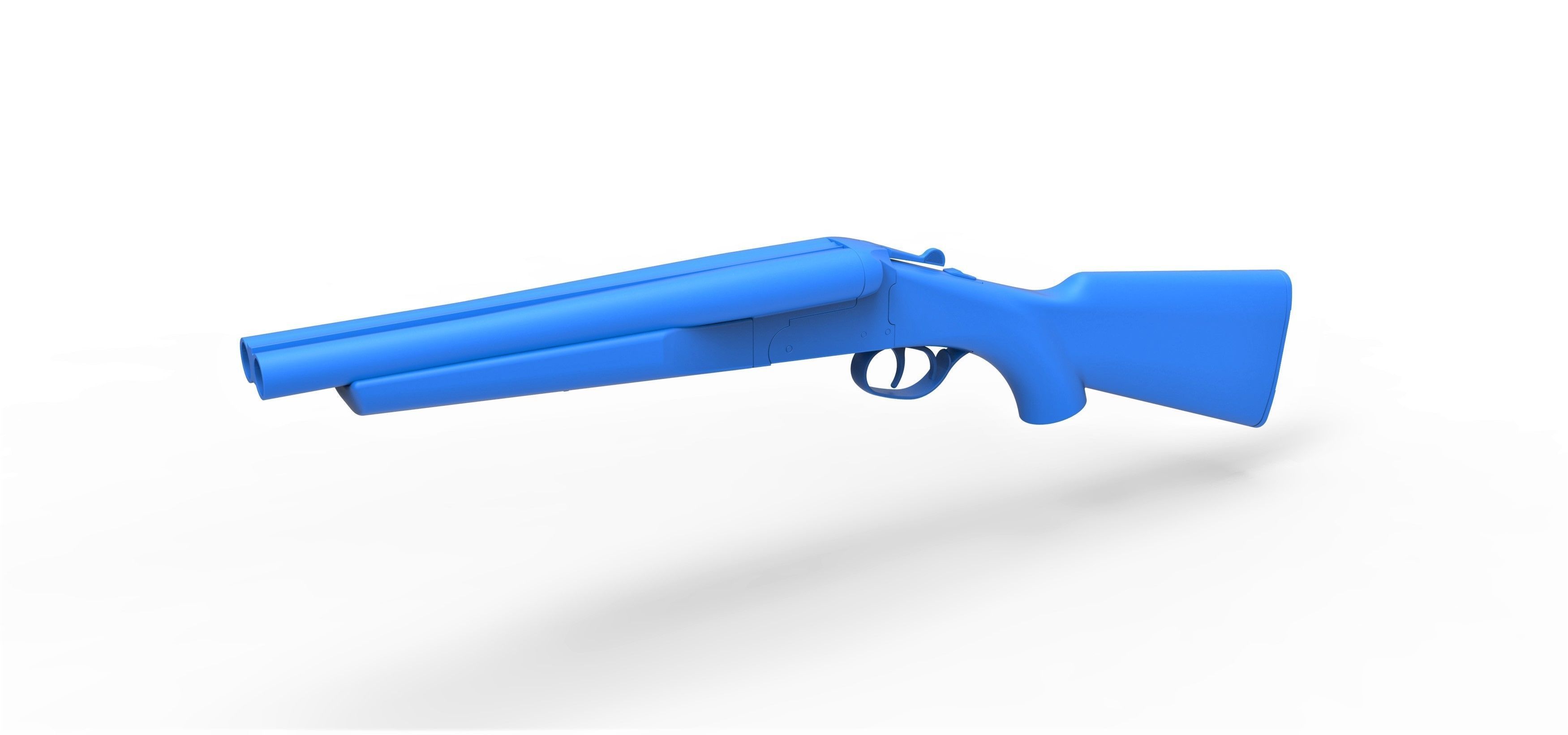 Double Barreled Shotgun Boomstick from The Evil Dead 3D model_17