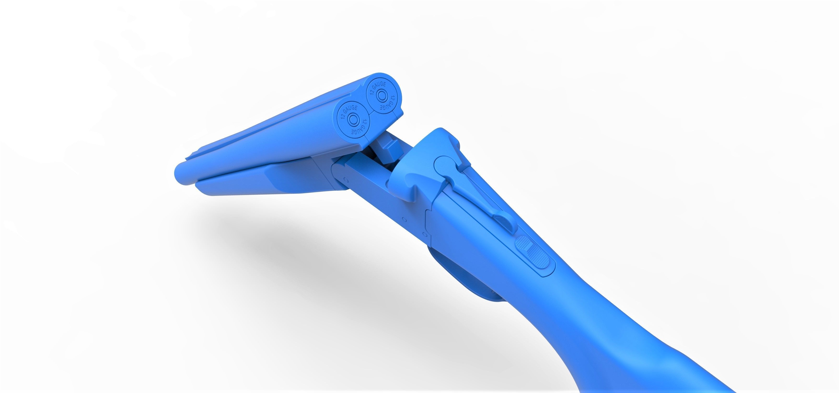 Double Barreled Shotgun Boomstick from The Evil Dead 3D model_22