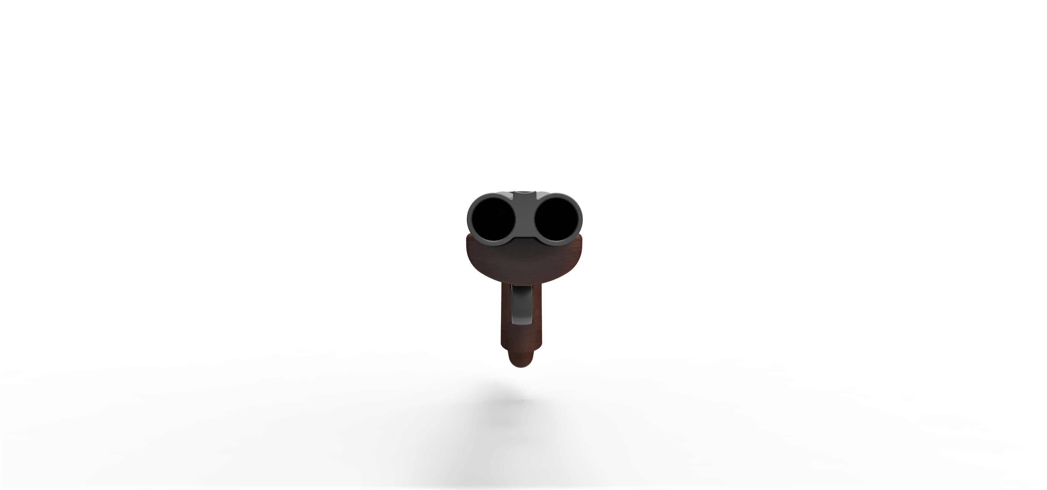Double Barreled Shotgun Boomstick from The Evil Dead 3D model_6