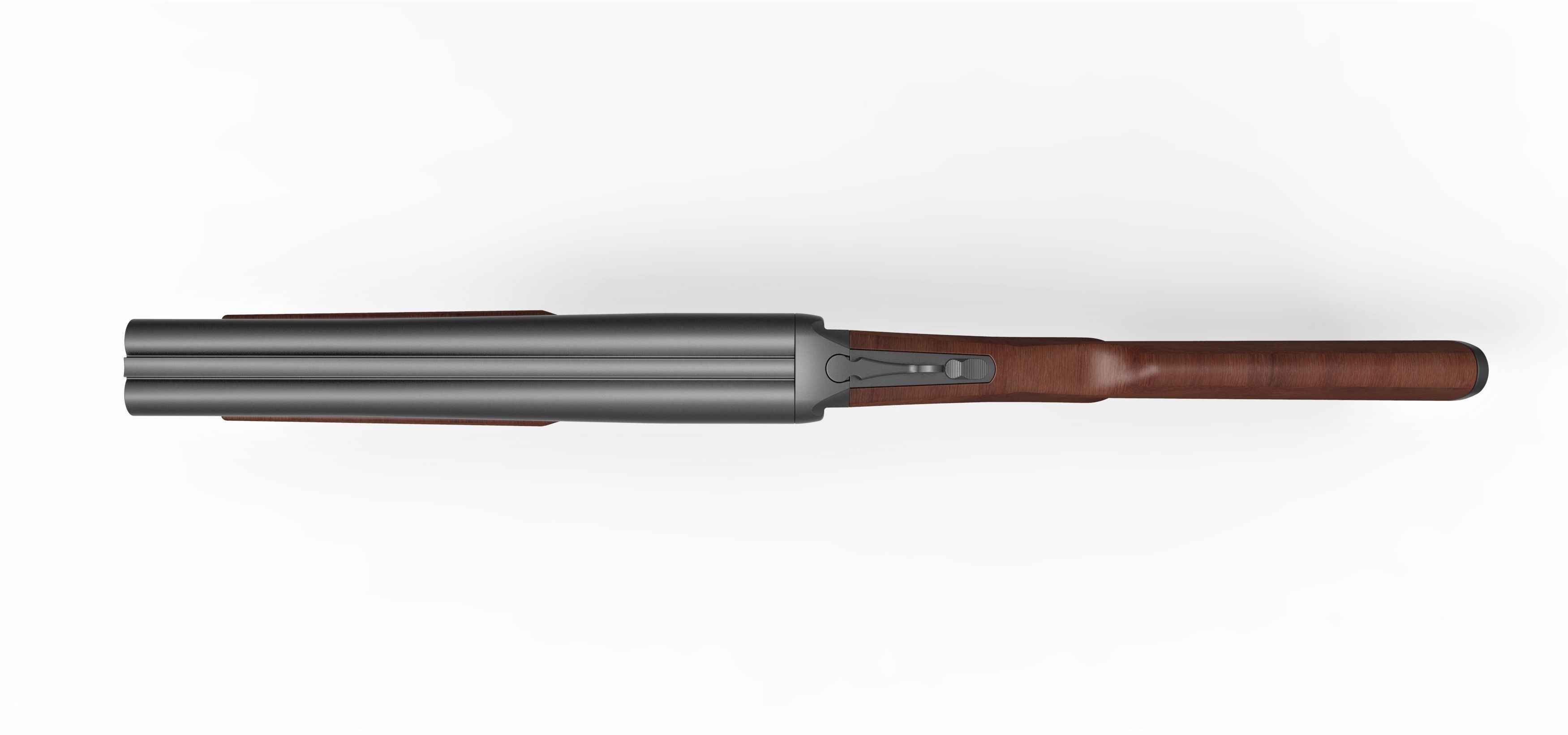Double Barreled Shotgun Boomstick from The Evil Dead 3D model_9
