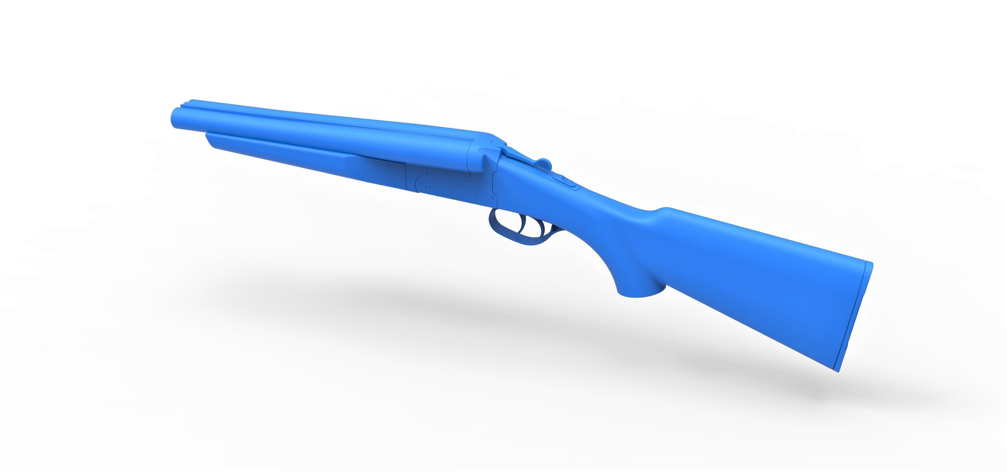 Double Barreled Shotgun Boomstick from The Evil Dead 3D model_19