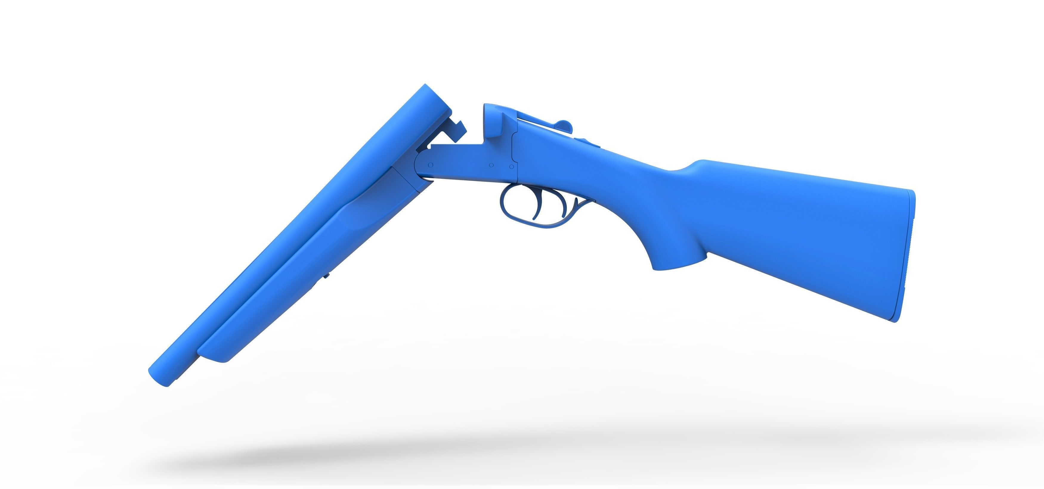 Double Barreled Shotgun Boomstick from The Evil Dead 3D model_21