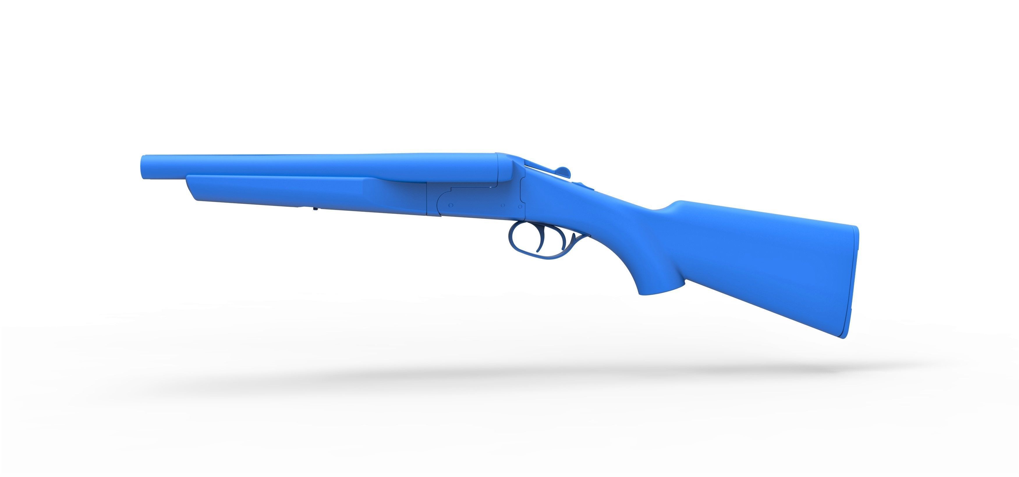Double Barreled Shotgun Boomstick from The Evil Dead 3D model_18