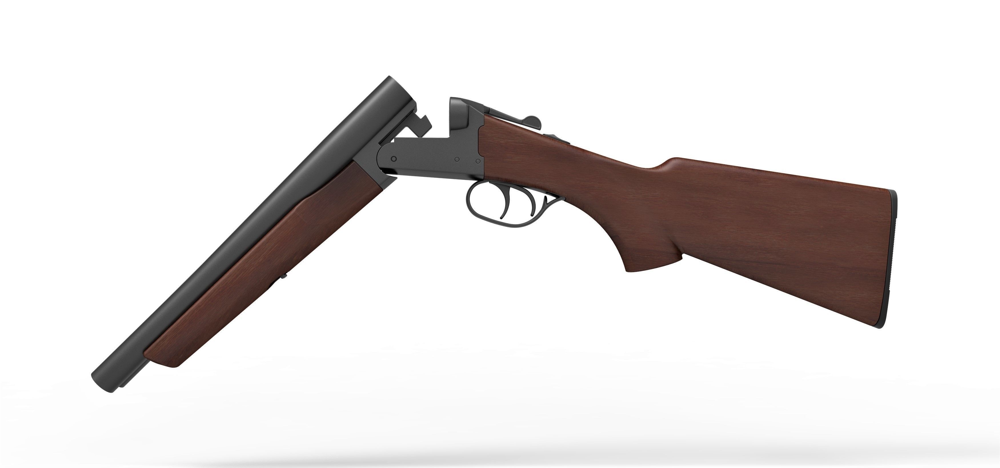 Double Barreled Shotgun Boomstick from The Evil Dead 3D model_16