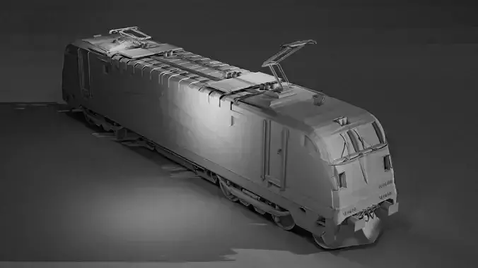 Fictitious model of Eu-44 train 3D model