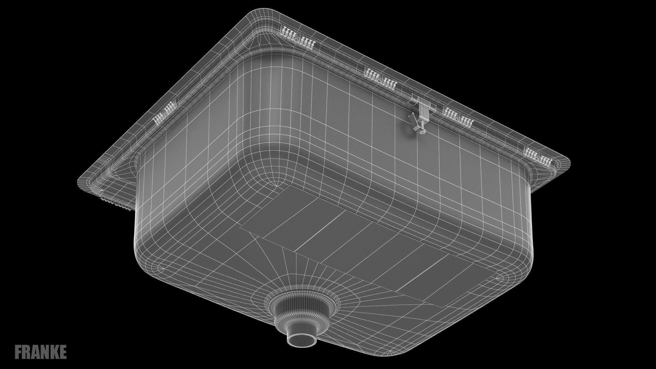 Sink FRANKE  EVSCG901-18 3D model_8