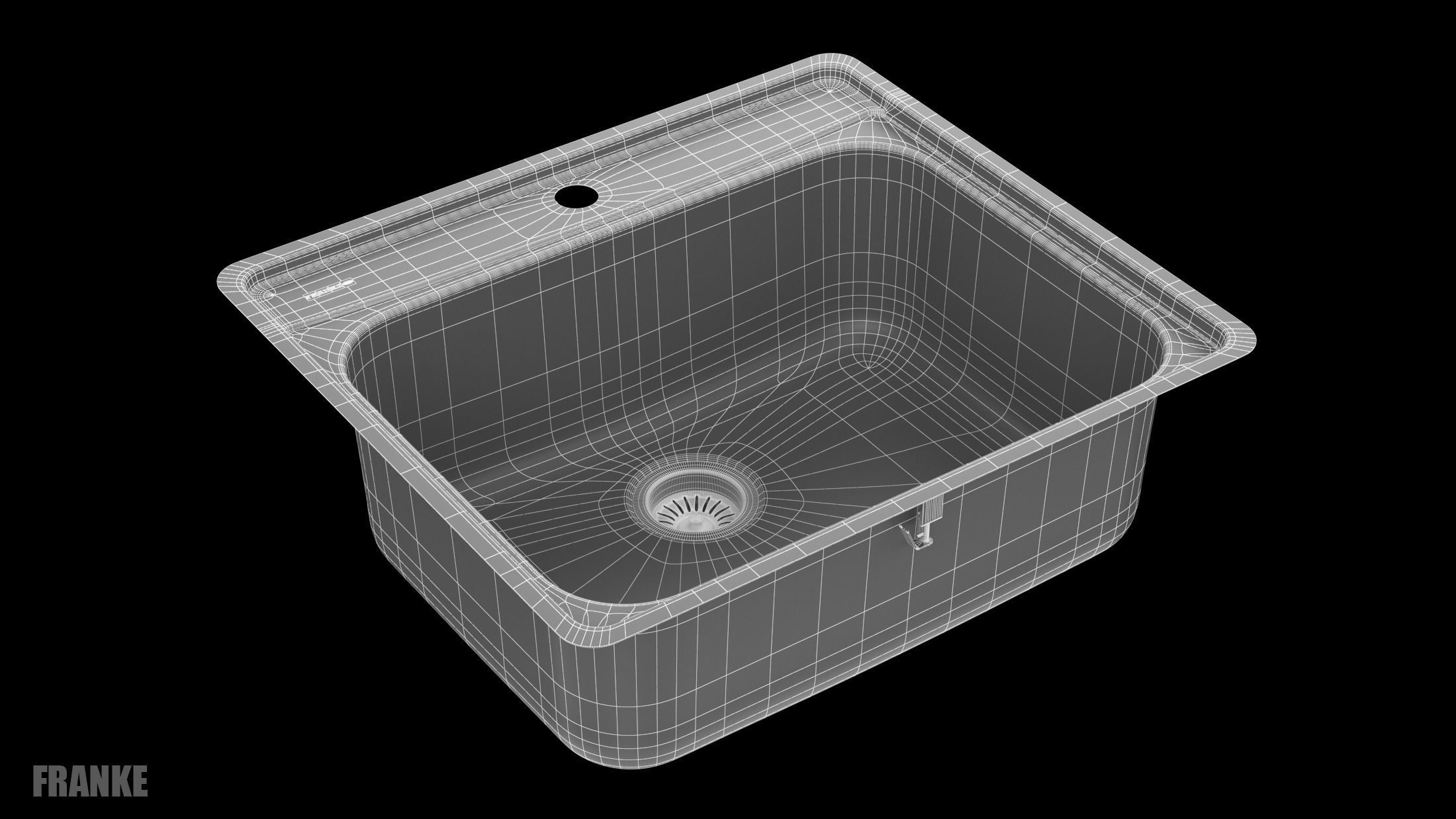 Sink FRANKE  EVSCG901-18 3D model_7