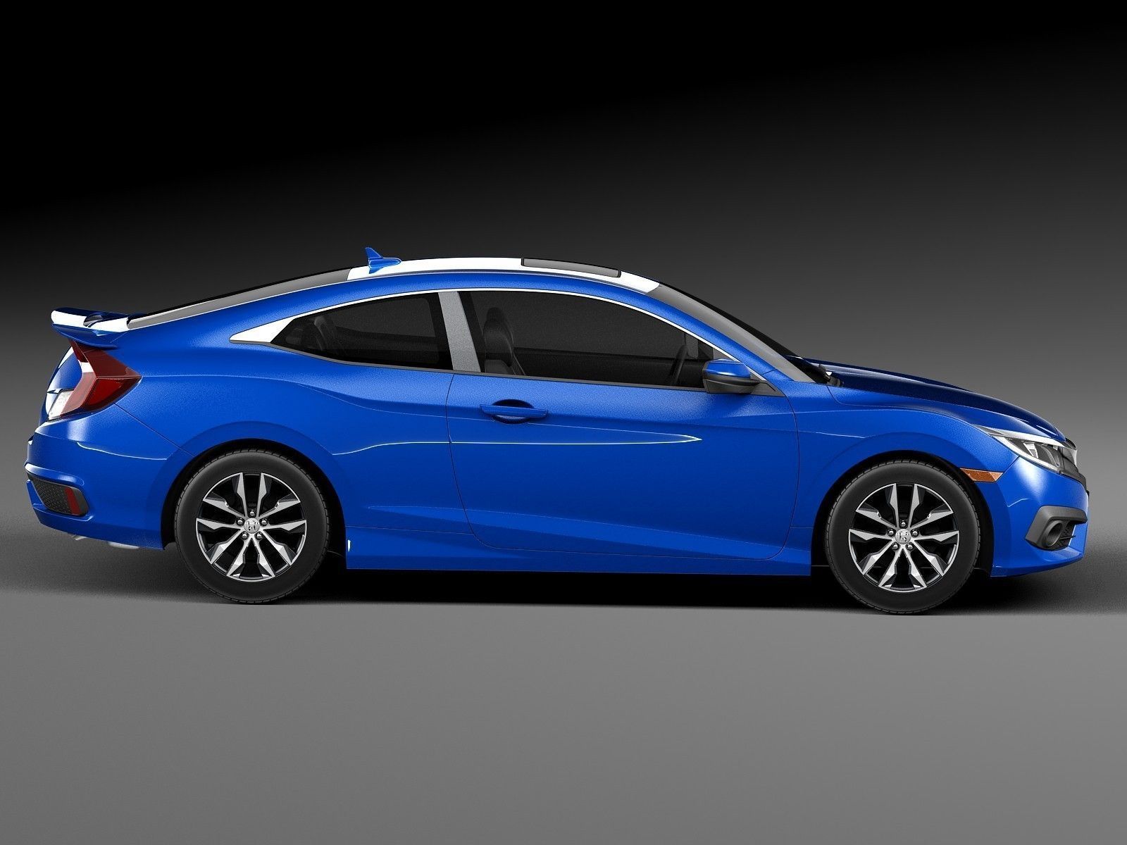 Honda civic 3d model